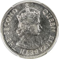 EAST AFRICA: Elizabeth II, 1952-1963, 50 cents, 1956-KN. PCGS SP
