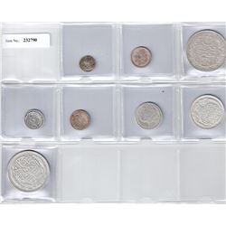 EGYPT:LOT of 8 silver coins