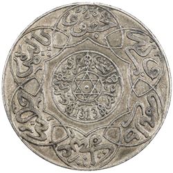 MOROCCO: 'Abd al-'Aziz, 1894-1908, AR 10 dirhams, Berlin, AH1313-Be. EF