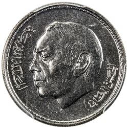 MOROCCO: al-Hasan II, 1962-1999, 50 santimat, 1974/AH1394. PCGS SP66