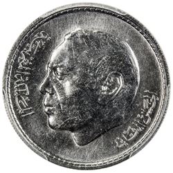 MOROCCO: al-Hasan II, 1962-1999, dirham, 1974/AH1394. PCGS SP65