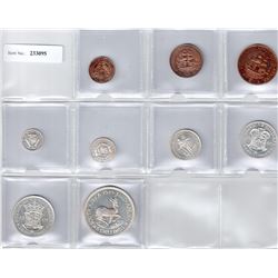 SOUTH AFRICA: George VI, 1937-1952, Proof Set, 1949