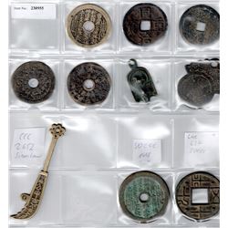 QING:LOT of 10 charms and amulets