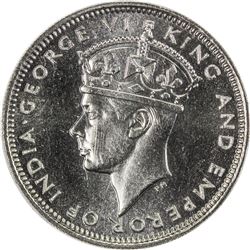 HONG KONG: George VI, 1936-1952, 10 cents, 1939-KN. PCGS SP