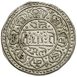 TIBET: AR ranjana tangka (5.35g), year 15-30 (1896). PCGS AU55