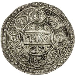 TIBET: AR ranjana tangka (4.71g), year "16-61", PCGS EF45