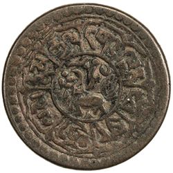 TIBET: AE sho (5.05g), Dode mint, year 16-1 (1927). PCGS VF35