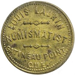 CANADA: brass token, ND. ICCS MS60