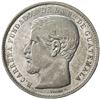 Image 1 : GUATEMALA: Republic, AR peso, 1869. AU
