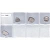 Image 1 : KOSALA:LOT of 4 middle series of the Kosala punchmarked silver coins