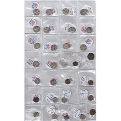 HINDUSHAHI:LOT of 28 jitals