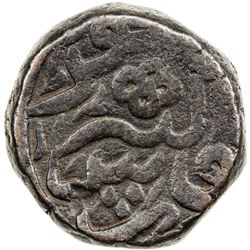 MUGHAL: Akbar I, 1556-1605, AE dam (20.60g), Akbarpur, AH981. VF