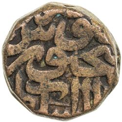 MUGHAL: Akbar I, 1556-1605, AE dam (20.72g), Fathpur, AH986. VF-EF