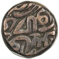 MUGHAL: Akbar I, 1556-1605, AE dam (20.54g), Gorakhpur, AH985. VF