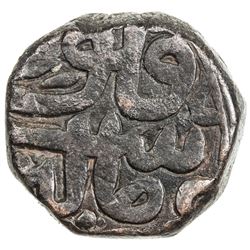 MUGHAL: Akbar I, 1556-1605, AE dam (20.69g), Malpur, AH986. VF