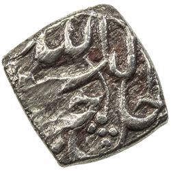 MUGHAL: Akbar I, 1556-1605, AR 1/8 rupee (1.32g), Lahore, IE4x. VF