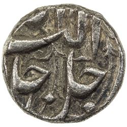 MUGHAL: Akbar I, 1556-1605, AR 1/4 rupee (2.72g), Lahore, IE47. VF