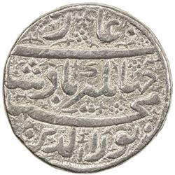MUGHAL: Jahangir, 1605-1628, AR jahangiri rupee (13.66g), Ahmadabad, AH1014 year 1. VF