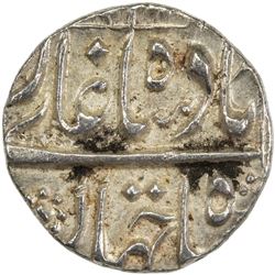 MUGHAL: Shah Jahan I, 1628-1658, AR 1/4 rupee (2.83g), MM, AH1065 year 29. EF