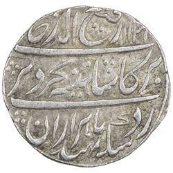 MUGHAL: Rafi-ud-Darjat, 1719, AR rupee (11.33g), Gwalior, AH1131 year one (ahad). EF