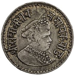 BARODA: Sayaji Rao III, 1875-1938, pattern AR 1/4 mohur (1.46g), VS1942. PCGS SP