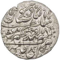 JAIPUR: Ram Singh, 1835-1880, AR nazarana rupee (11.29g), Sawai Jaipur, 1865 year 30. EF-AU