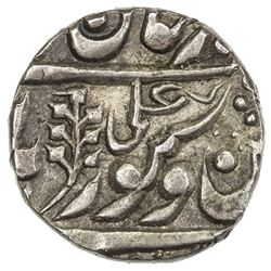 JODHPUR: Jaswant Singh, 1873-1895, AR 1/4 rupee (2.89g), Jodhpur, ND. AU