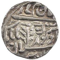 JODHPUR: Jaswant Singh, 1873-1895, AR 1/2 rupee (5.73g), Jodhpur, ND. AU