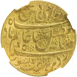BENGAL PRESIDENCY: AV mohur, "Murshidabad", AH1202 year 19. NGC MS62