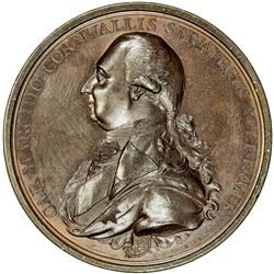 BRITISH INDIA: AE medal, 1792. EF