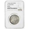 Image 3 : BRITISH INDIA: George VI, 1936-1947, AR rupee, 1938(b). NGC MS64