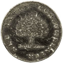 BRITISH INDIA: pewter medal, ND