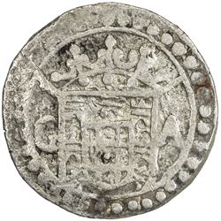GOA: Joao IV, 1640-1656, AR tanga (2.08g), 1643. F
