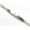Image 2 : STERLING SILVER MEDICAL ALERT BRACELET. RETAIL $300