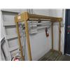 Image 1 : WOOD CLOTHING RACK 71.5"L X 20"W X 67.5"H