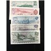 Image 2 : BANK OF CANADA MULTI-COLOUR LOT OF 5 NOTES!