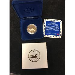 1987 CANADA $1 PROOF LOONIE