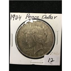 1924 USA PEACE DOLLAR!