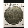 Image 1 : 1937 BRITISH CROWN! NICE GRADE!