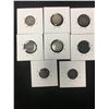 Image 2 : GERMANY COIN LOT OF 1/2 MARKS AND 5 AND 10 PFENNIGS