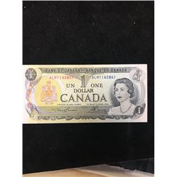 1973 BANK OF  CANADA $1 RARE ALM PEFIX!!