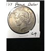 Image 1 : 1927 USA PEACE DOLLAR!