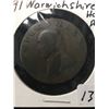 Image 1 : 1791 WARWICKSHIRE HALF PENNY!