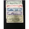 Image 2 : 1954 BANK OF CANADA SET $1-$20