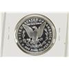 Image 2 : 1 TROY OZ .999 FINE SILVER PROOF ROUND MORGAN