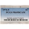 Image 3 : 1976-S JEFFERSON NICKEL PCGS PR69 DCAM