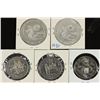 Image 2 : 5 ASSORTED CANADA TRADE DOLLARS UNC SEE DESCRIPT.