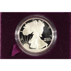 1992-S PROOF AMERICAN SILVER EAGLE