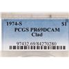 Image 3 : 1974-S IKE DOLLAR PCGS PR69 DCAM