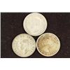 Image 2 : 1944,51 & 57 CANADA SILVER 25 CENTS